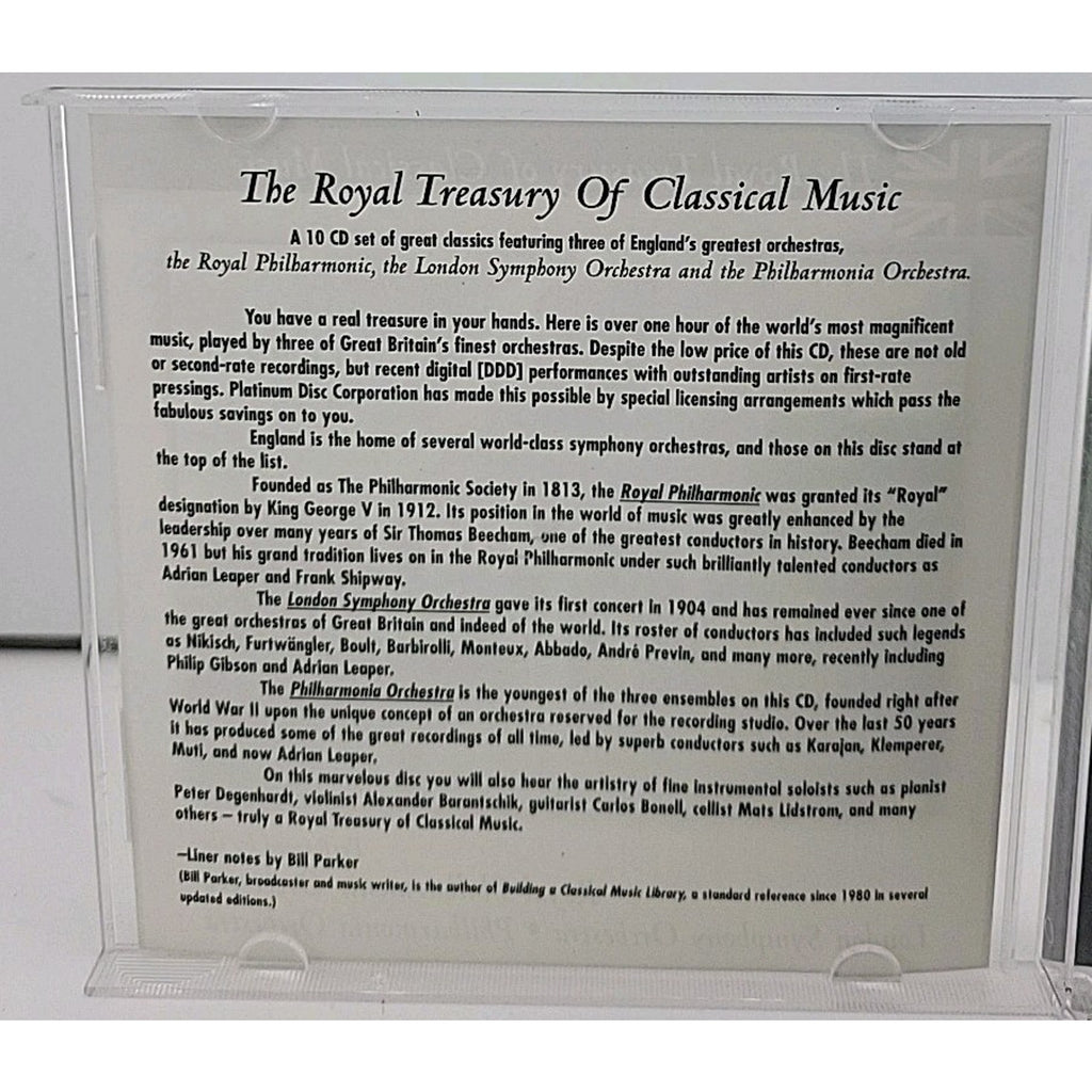 Vol. 9 Royal Treasury of Classical Music by Various (CD, 2000)