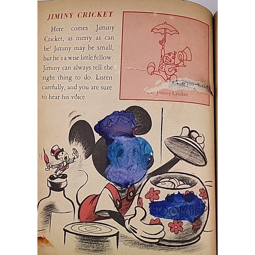 1956 Walt Disney's Mickey Mouse Club Stamp Book