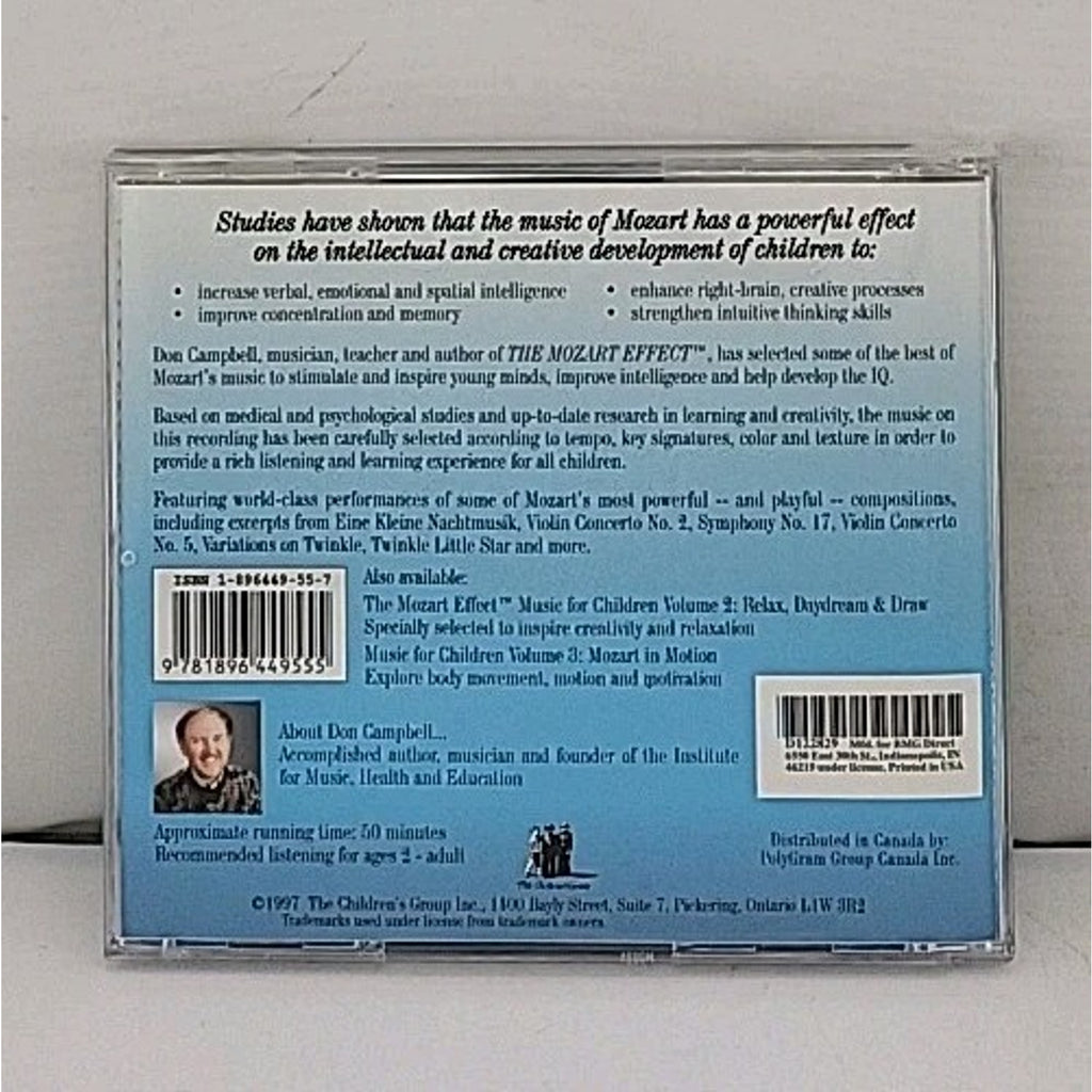 Music for Children 1: Tune Up Your Mind The Mozart Effect (CD, 1997)