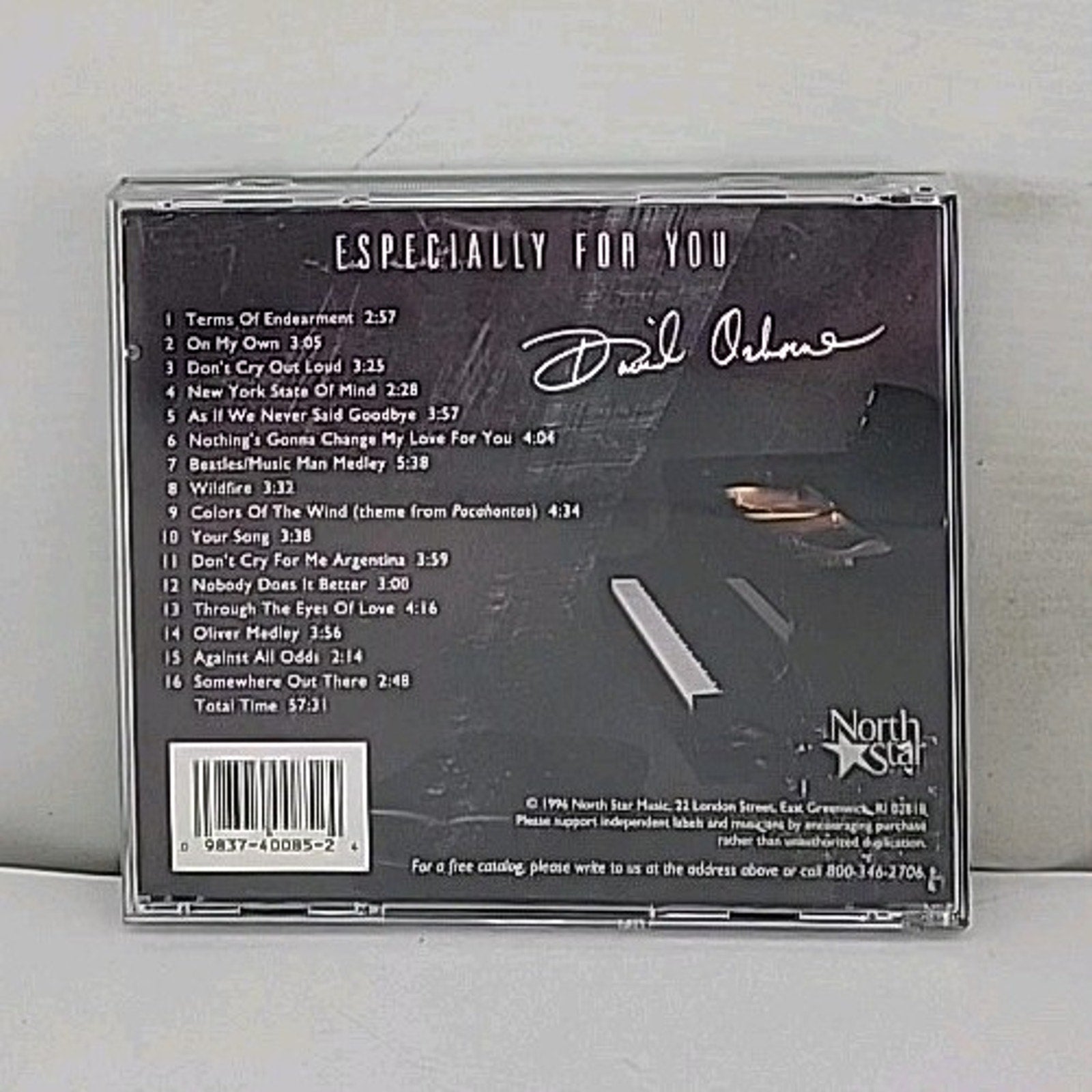 Especially for You by David Osborne (CD, 1996)