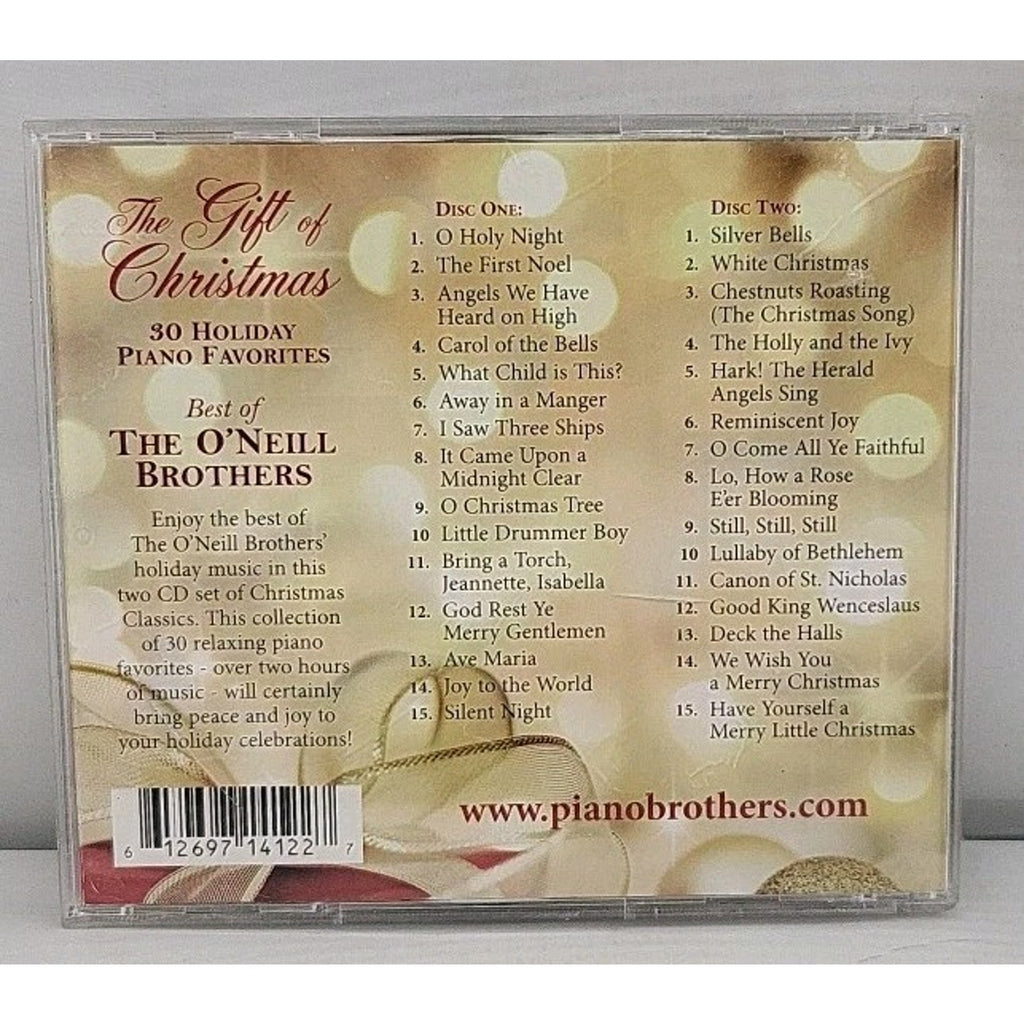The Gift Of Christmas 30 Holiday Piano Favorites The ONeill Brothers 2 CD Set