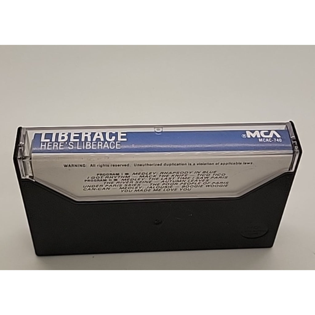Here's Liberace by Liberace (Cassette, MCA)