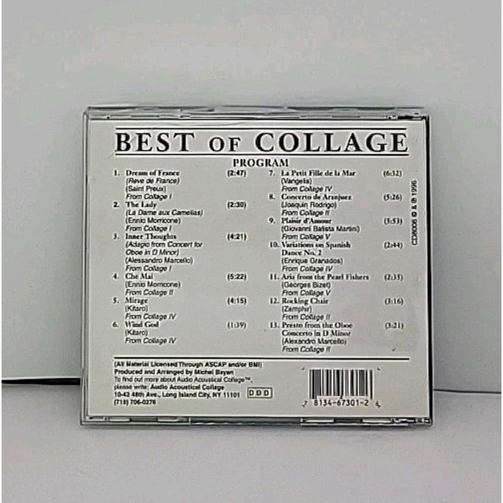 The Best of Collage by Michel Bayan/Collage (Easy Listening) (CD, Aug-1996,...