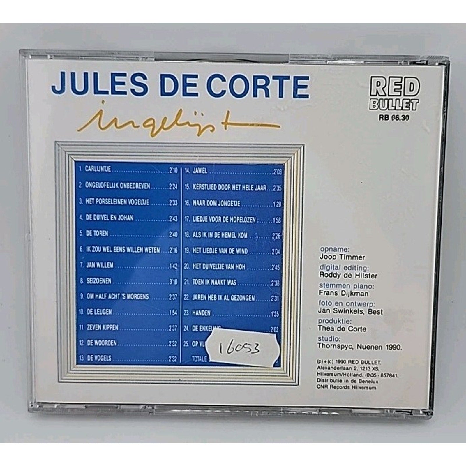 Ingelijst by Jules de Corte (CD)