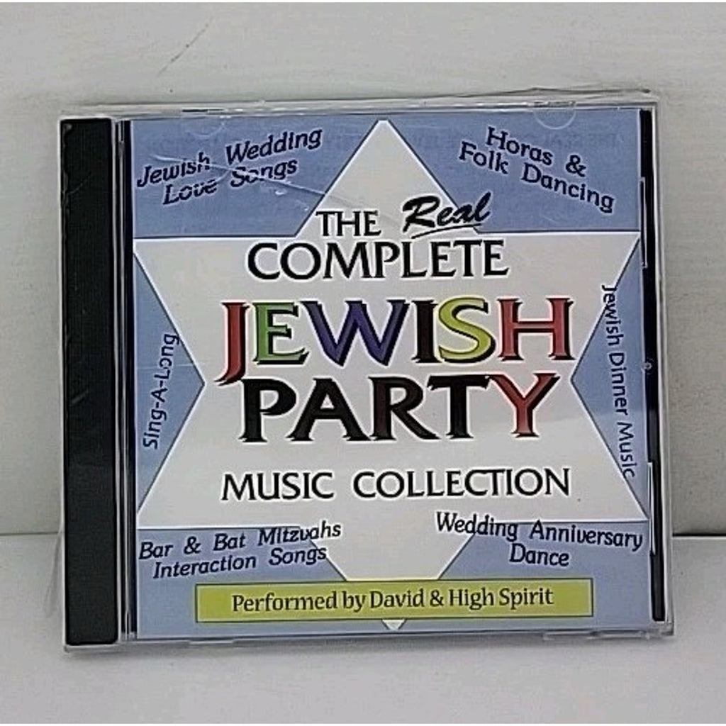 Vol. 1-Real Complete Jewish Party by David & the HIgh Spirit (CD, 1995) *New*