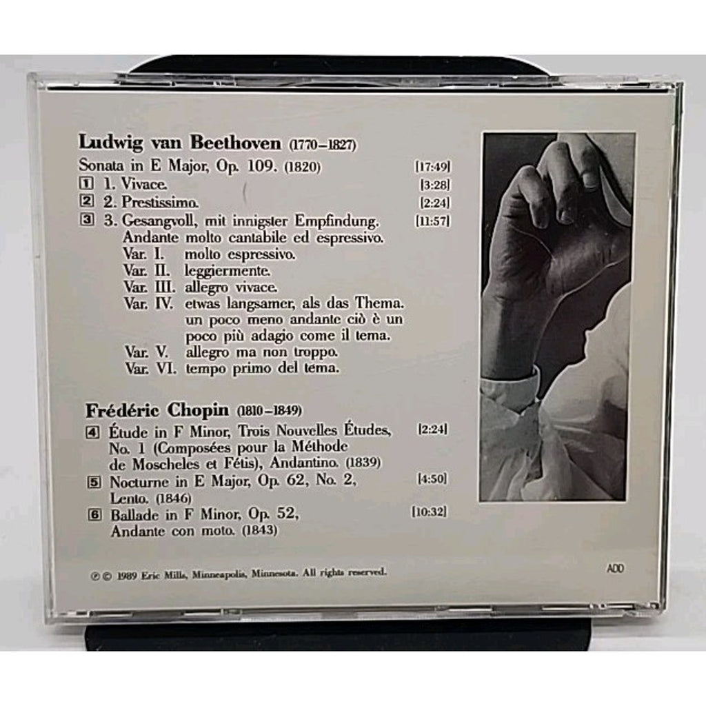 Eric Mills Piano Music Of Beethoven And Chopin (CD)