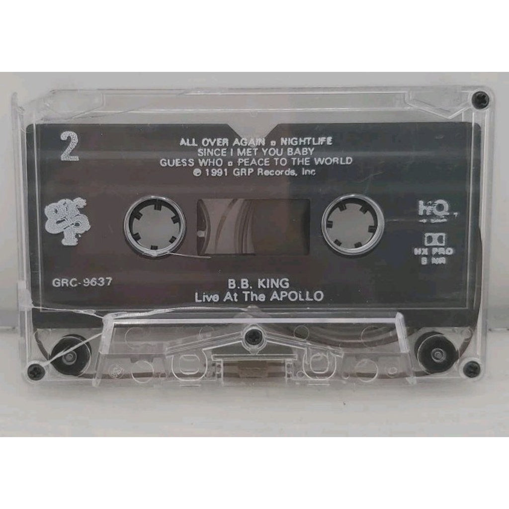 Live at the Apollo by B.B. King (Cassette, Apr-1991, GRP (USA))