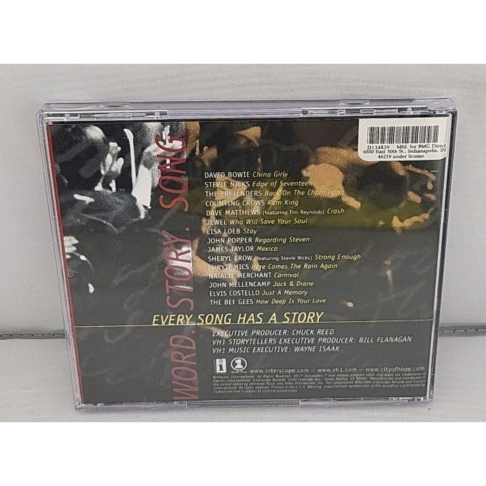 VH1 Storytellers by Various Artists (CD, Apr-2000, Interscope (USA))