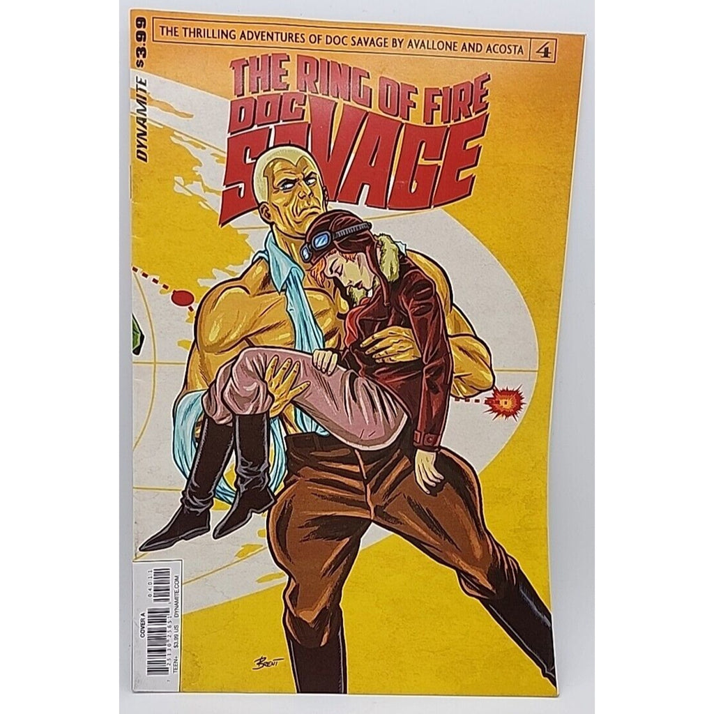 "The Ring Of Fire" Doc Savage, Dynamite Comics, #4