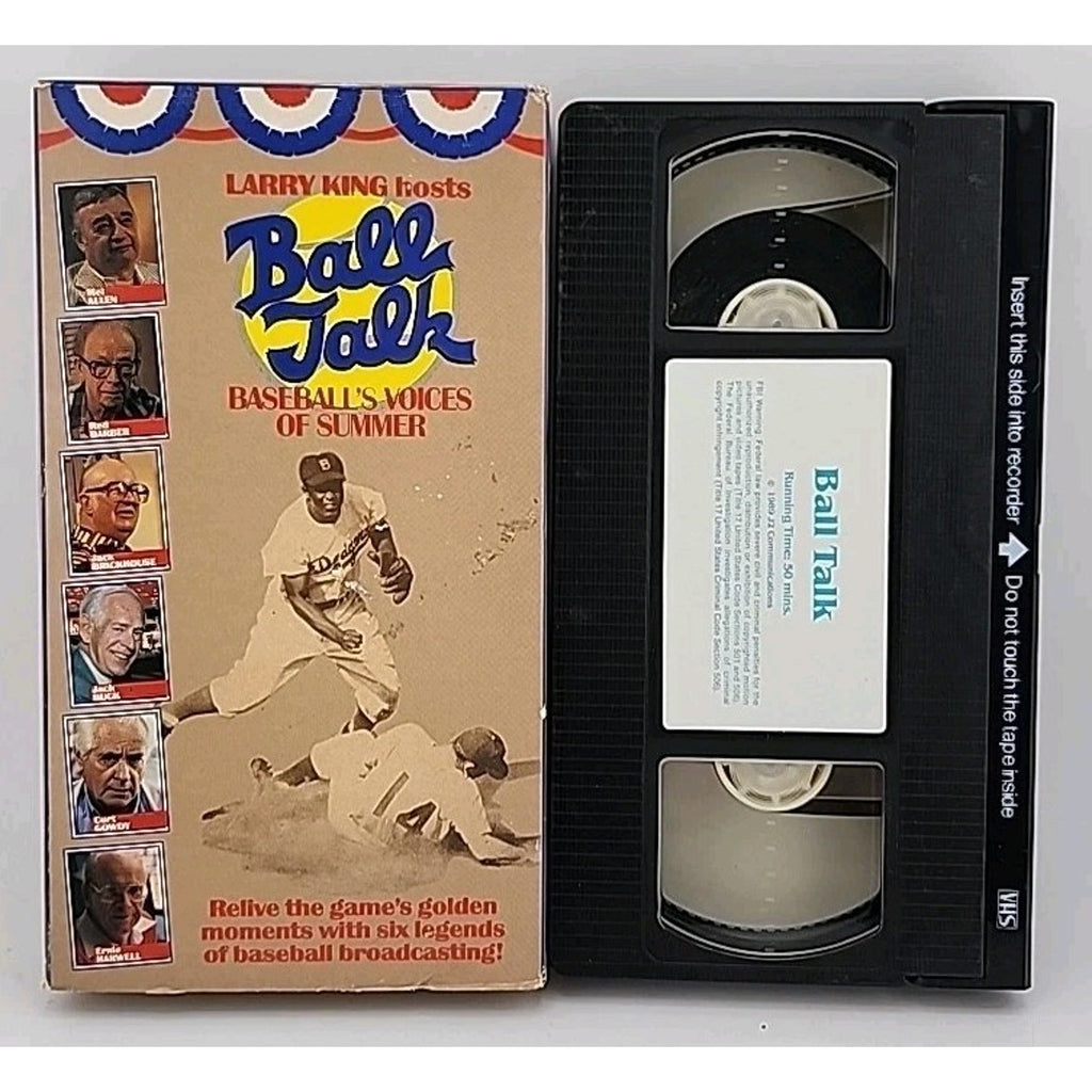 Ball Talk - Baseballs Voices of Summer (VHS, 1989)