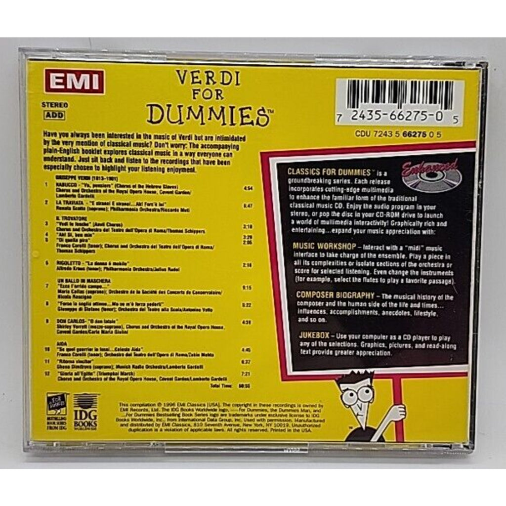 Verdi For Dummies ECD (CD, EMI Music Distribution)