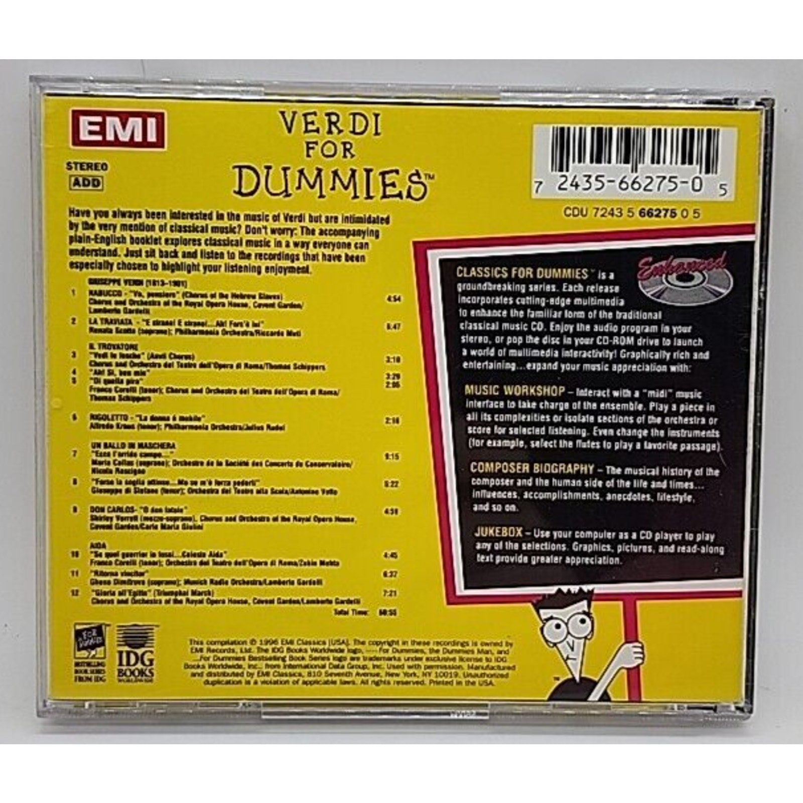 Verdi For Dummies ECD (CD, EMI Music Distribution)