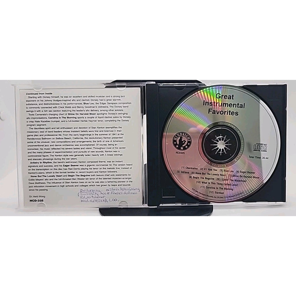 Great Instrumental Favorites by Various (CD, 1995)