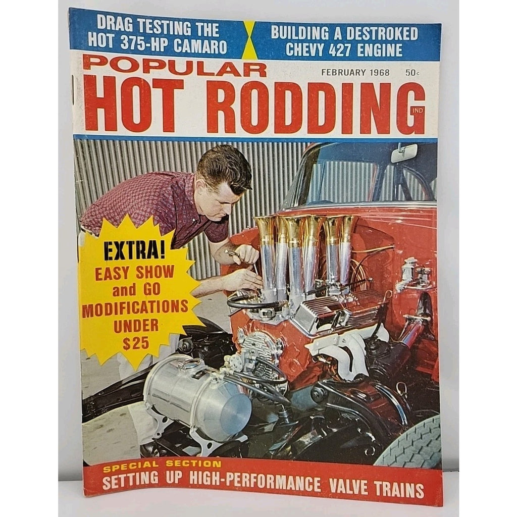 Popular Hot Rodding Magazine February 1968