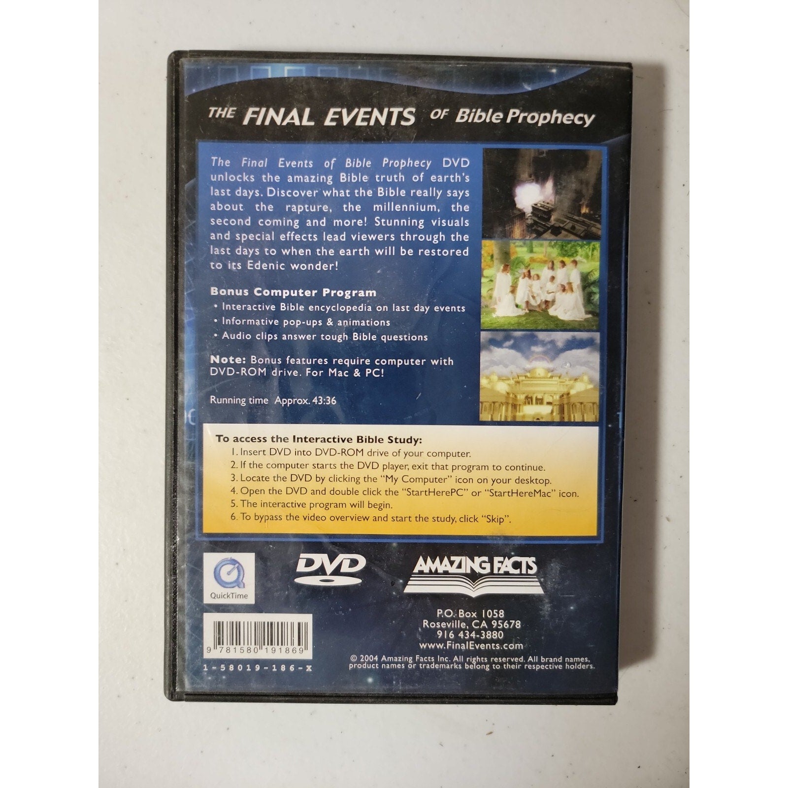The Final Events of Bible Prophecy (DVD)