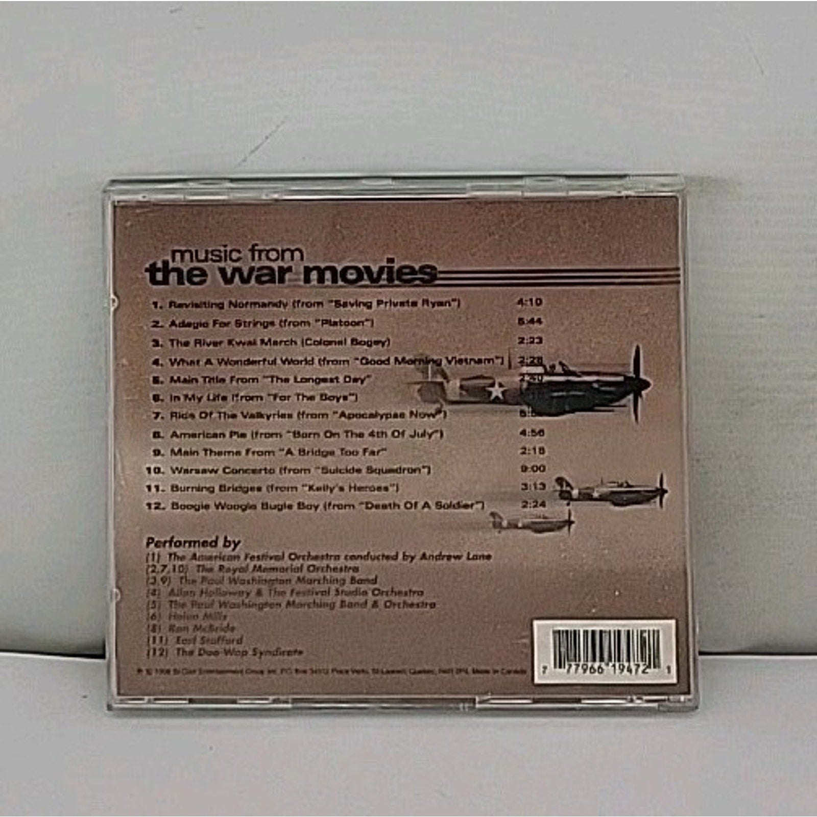 Music from War Movies by Various (CD, 1998)