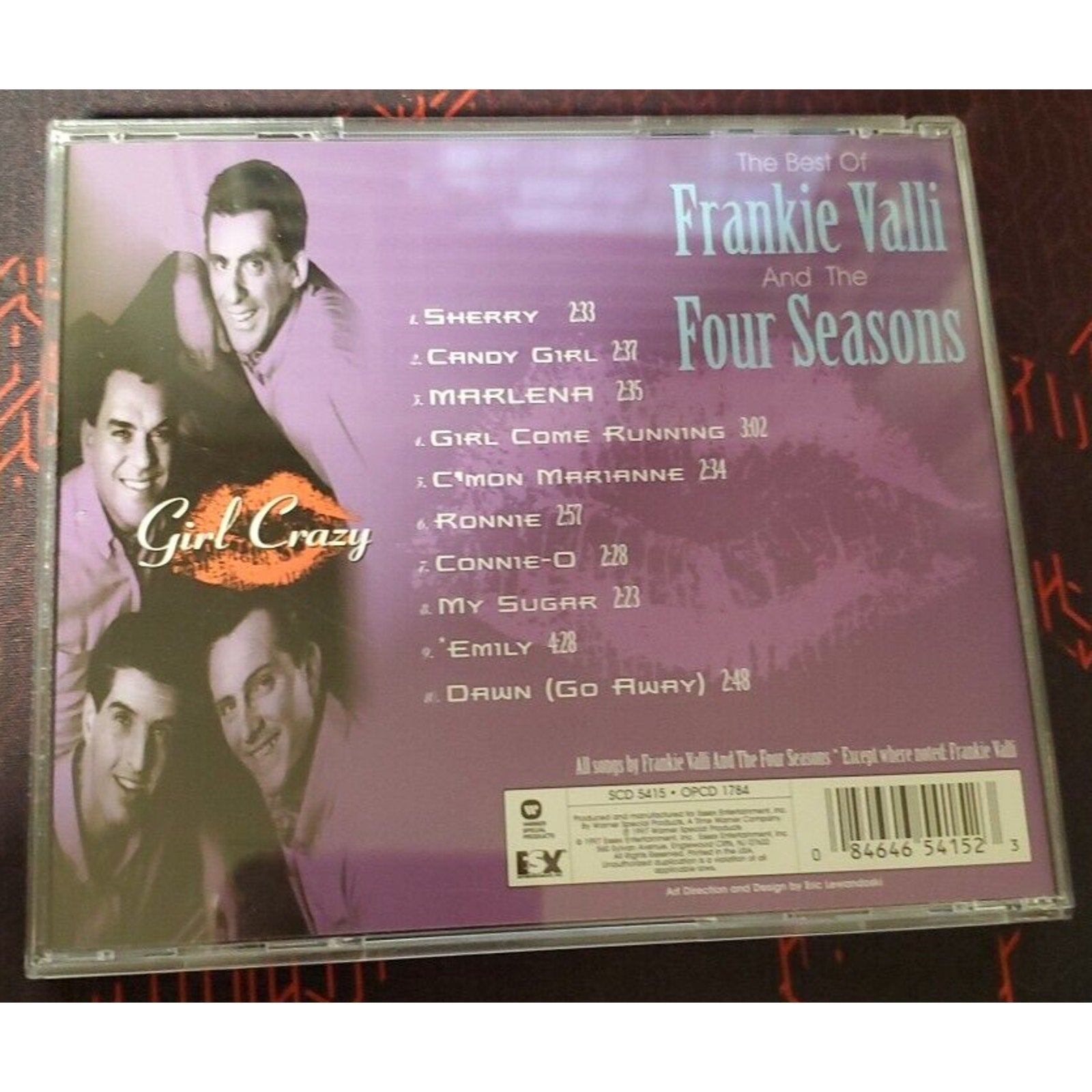 Frankie Valli & Four Seasons, Best Of: Girl Crazy, (CD)