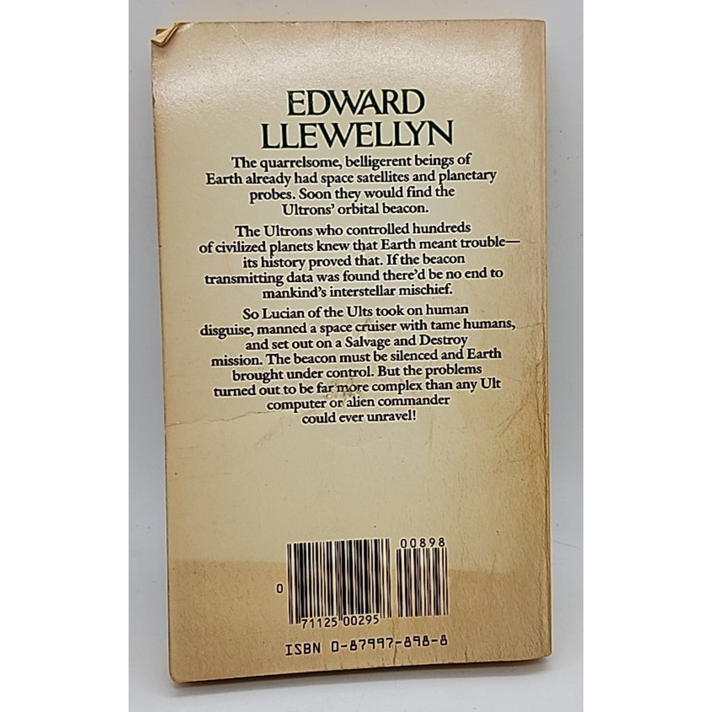 Salvage and Destroy by Edward Llewellyn 1984 Paperback