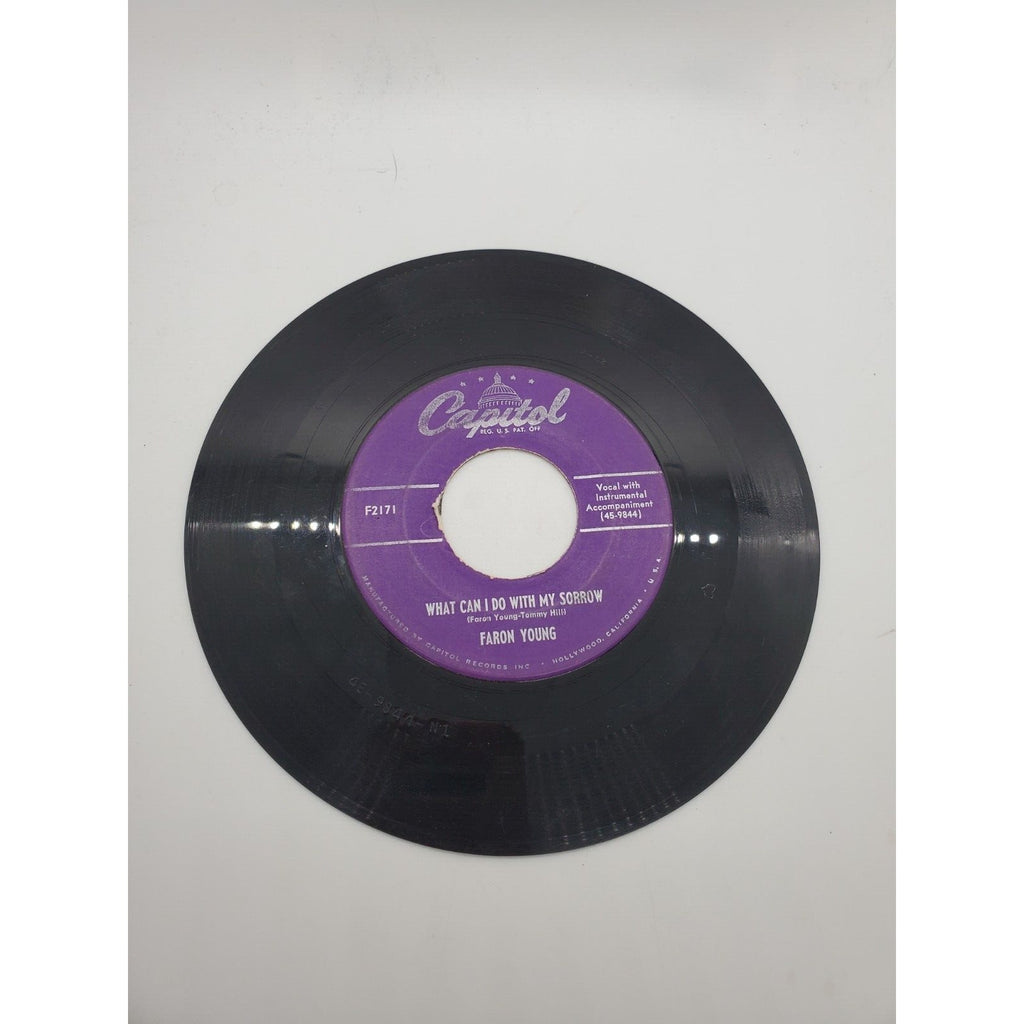 Faron Young - Saving My Tears/What Can I Do With My Sorrow