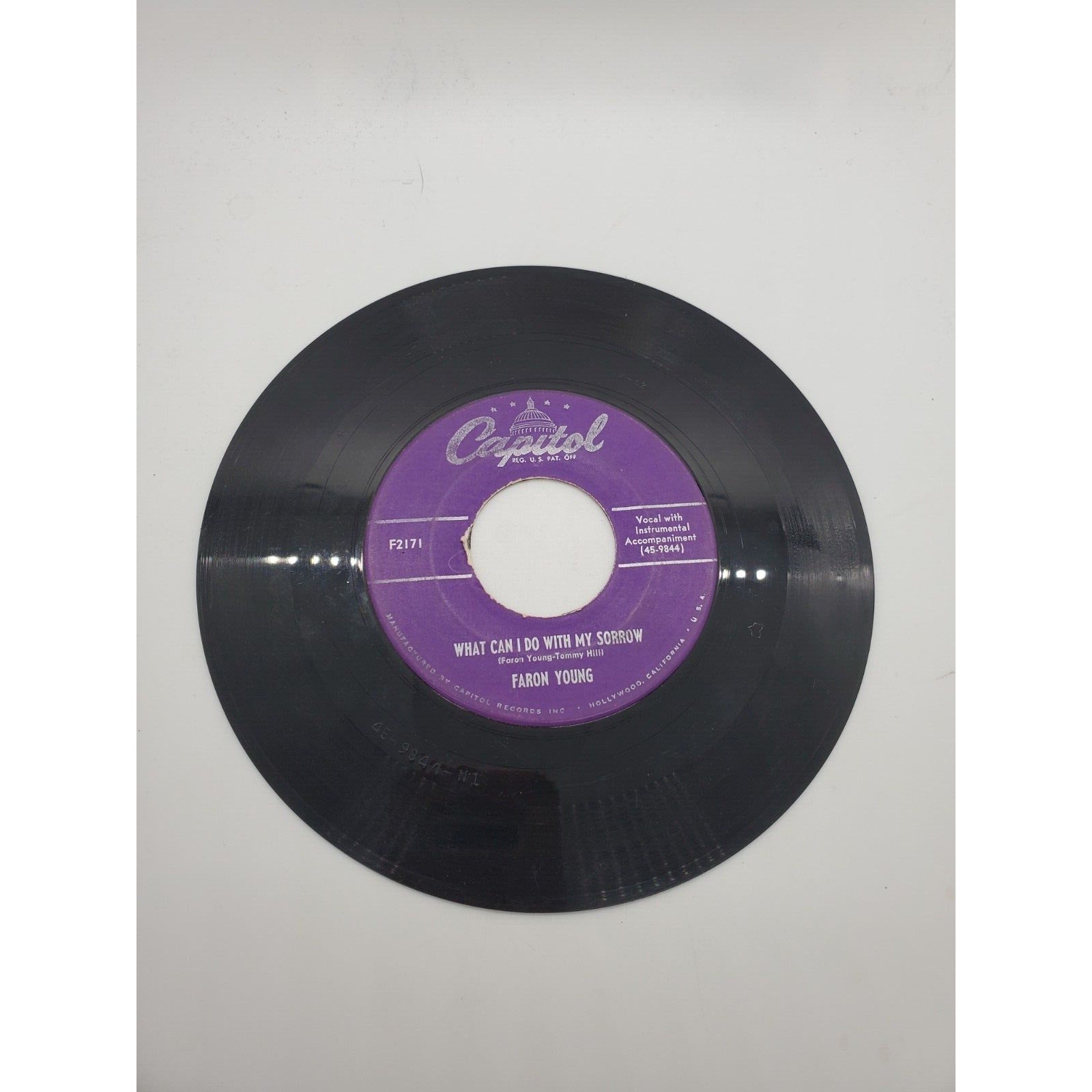 Faron Young - Saving My Tears/What Can I Do With My Sorrow