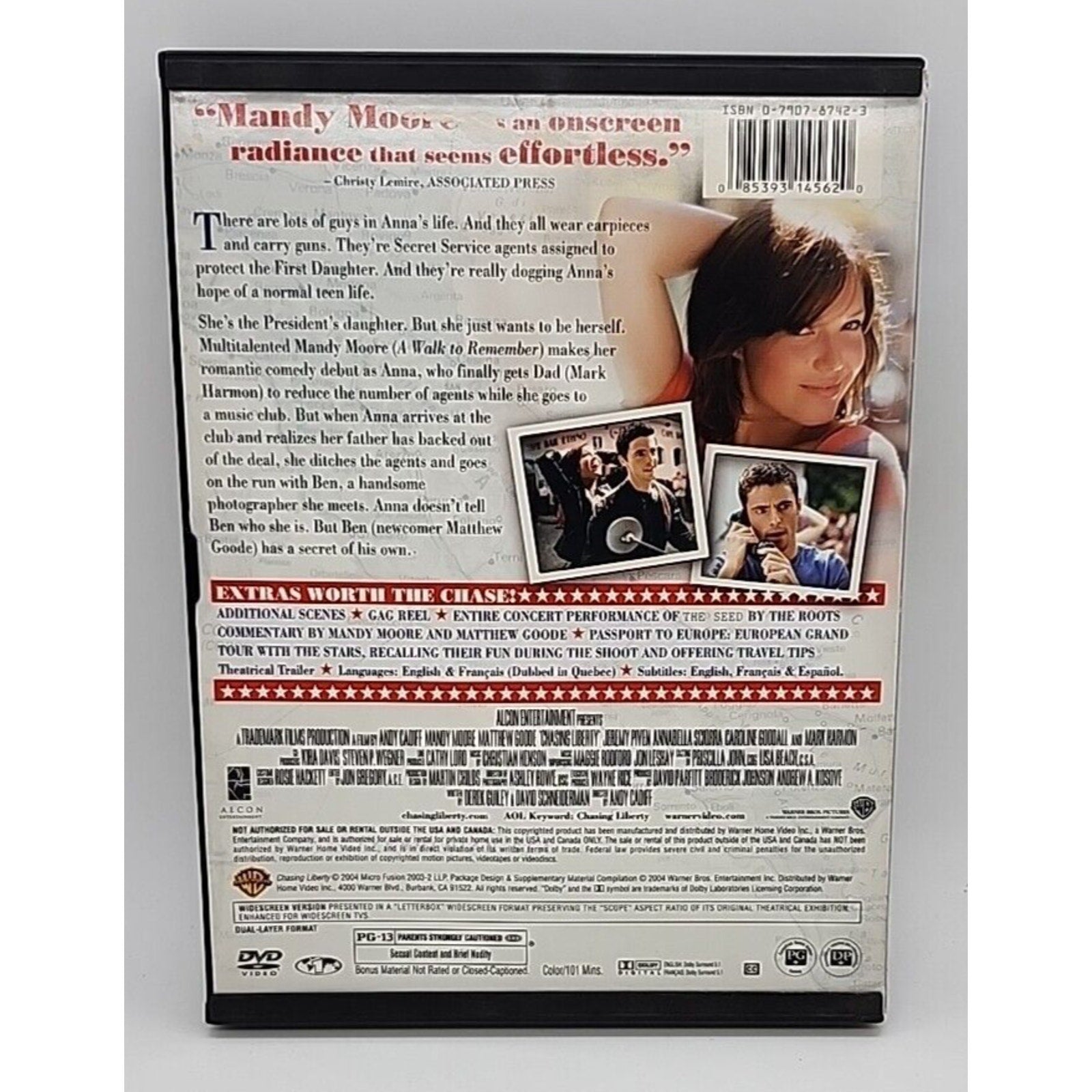 Chasing Liberty (DVD, 2004)