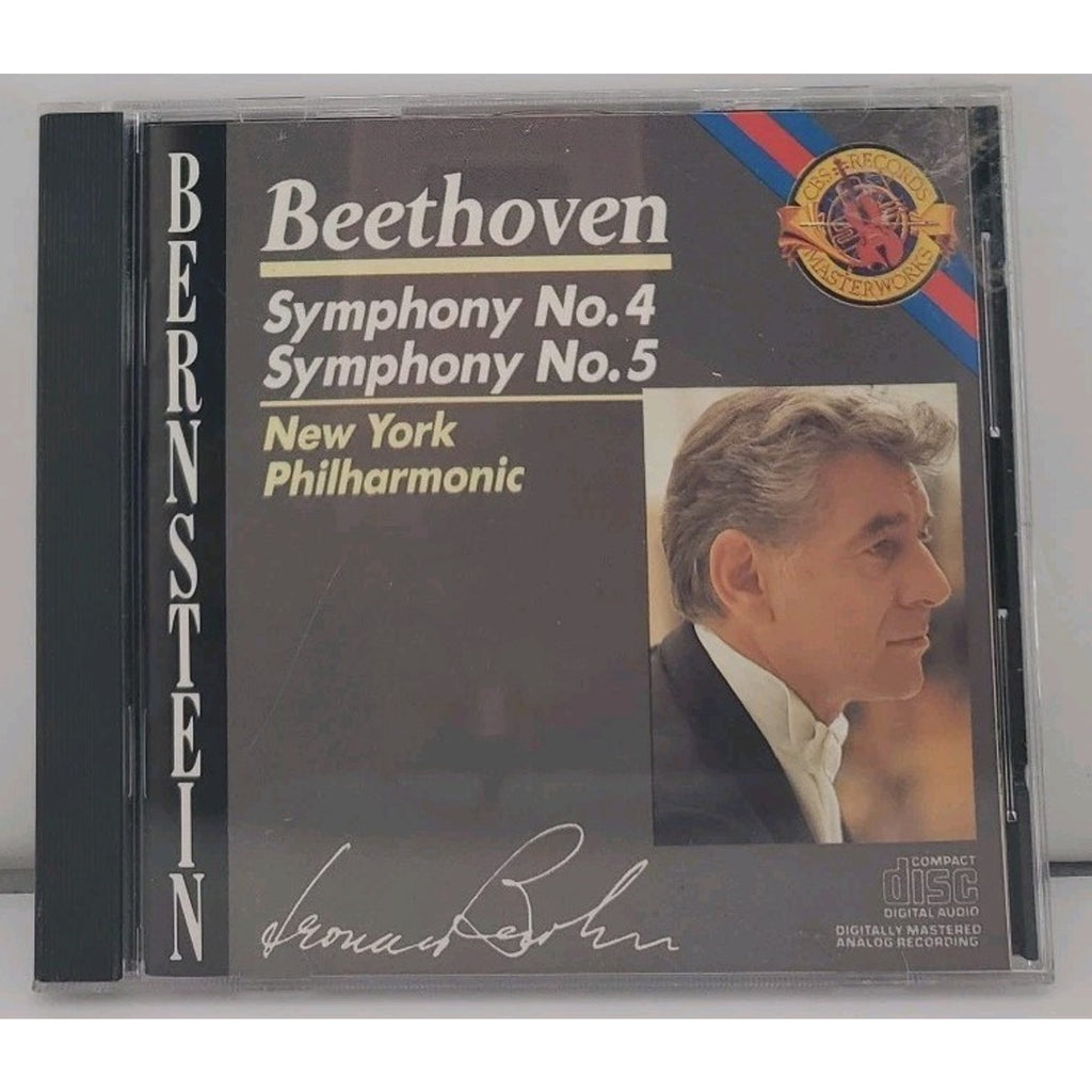 Beethoven: Symphonies Nos. 4 & 5 (CD, CBS Records)