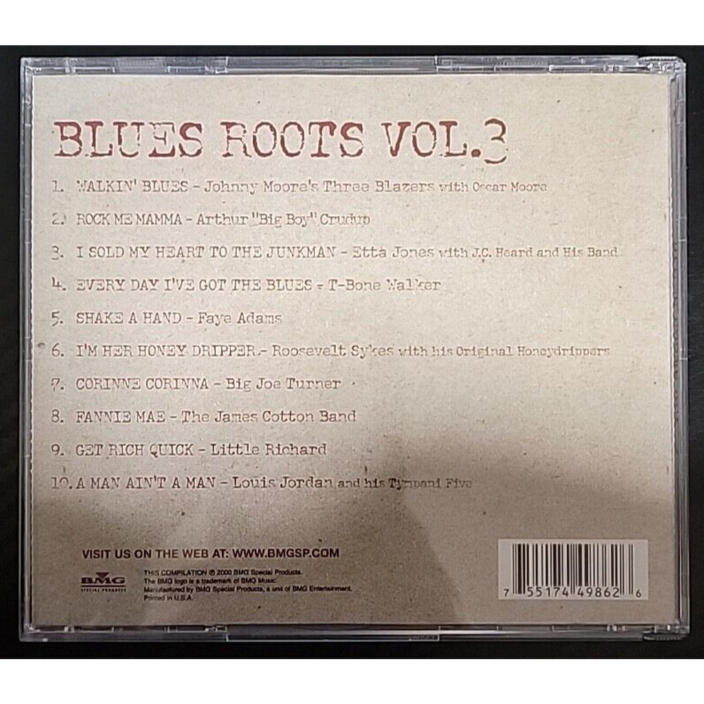 Blues Roots, Vol. 3 by Various Artists (CD, Mar-2000, BMG Special Products)