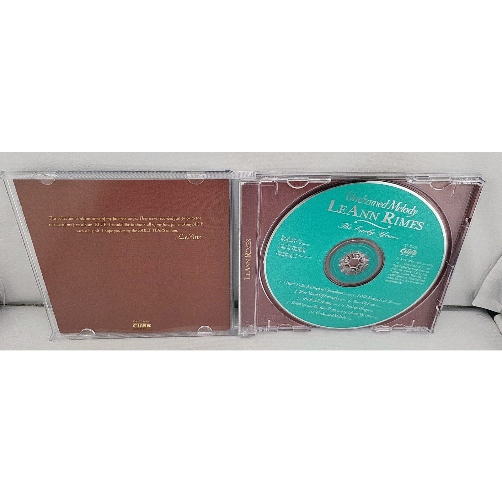 Early Years: Unchained Melody by Rimes, Leann (CD, 2021)