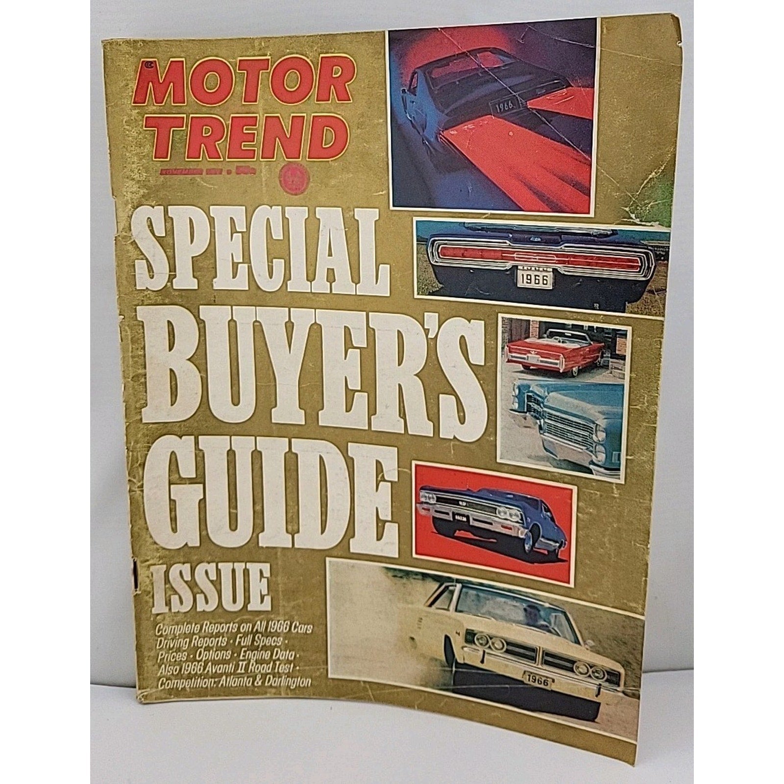 Motor Trend Magazine November 1965 Vol. 17 No. 11