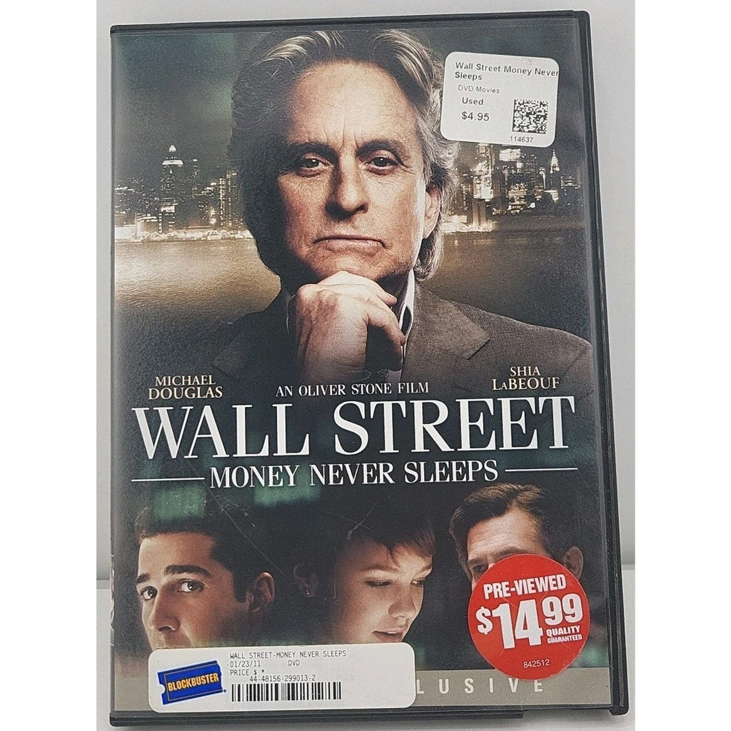 Wall Street: Money Never Sleeps (DVD, 2010)
