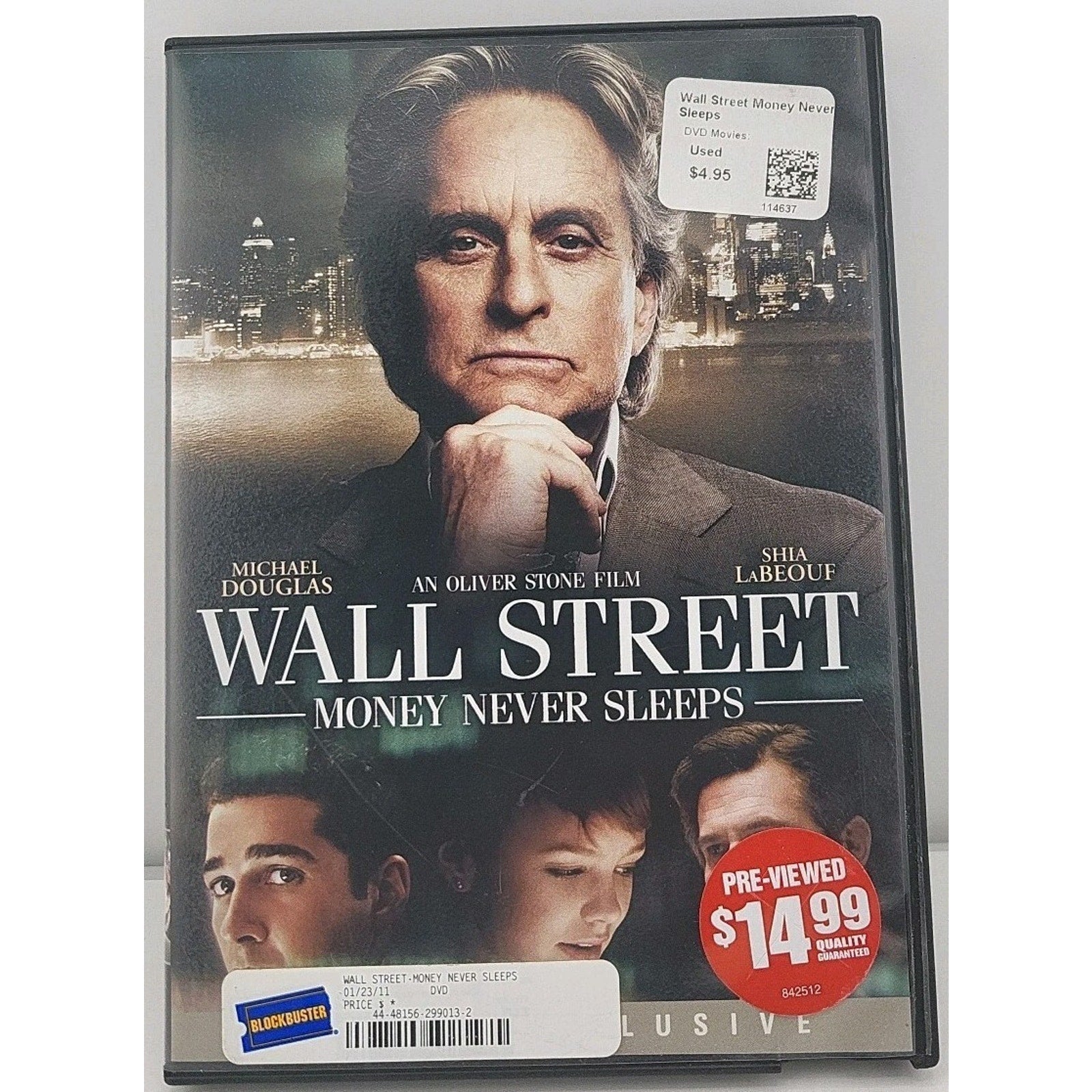 Wall Street: Money Never Sleeps (DVD, 2010)