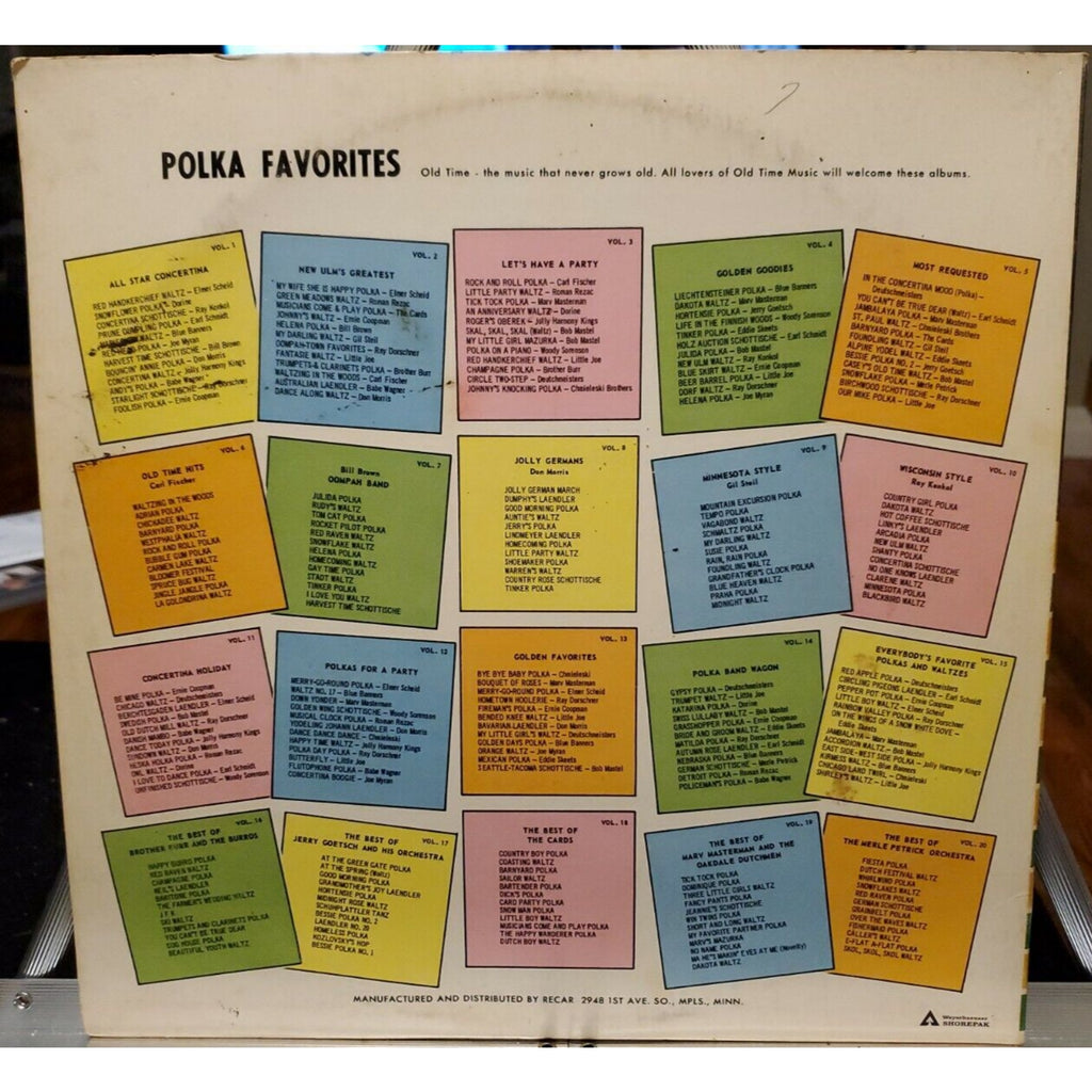Polka Favorites Vol. 4 Golden Goodies PF4004 (Record)
