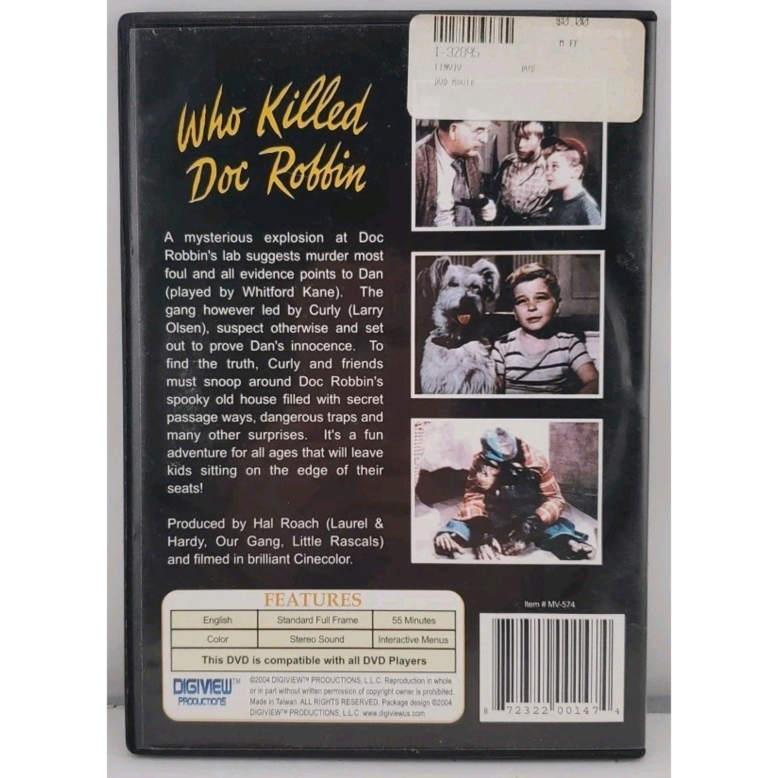 Who Killed Doc Robbin (DVD, 2006)