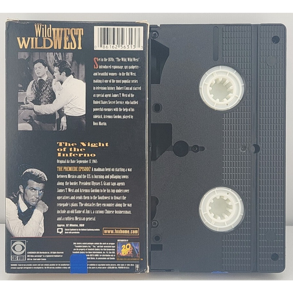 The Wild Wild West Vol. 1 (VHS, 1992)