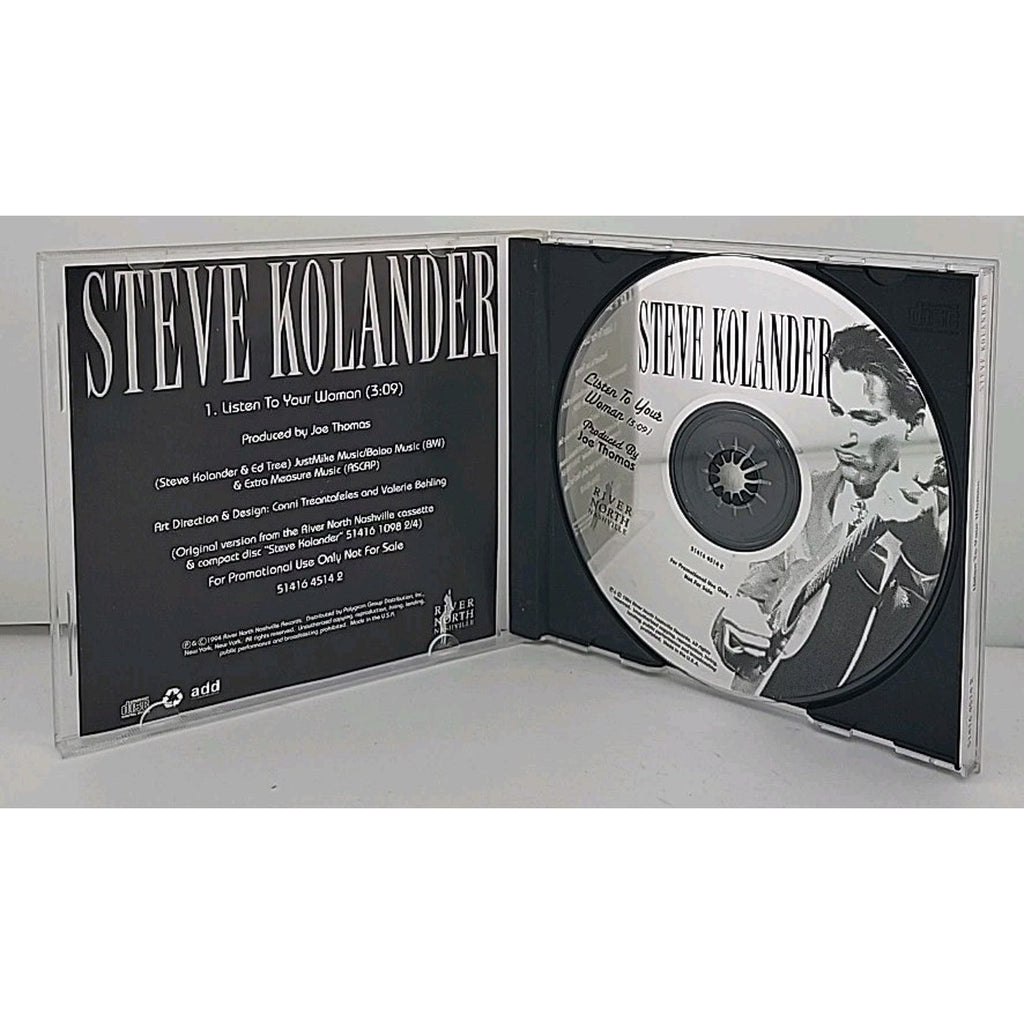 Listen To Your Woman By Steve Kolander CD