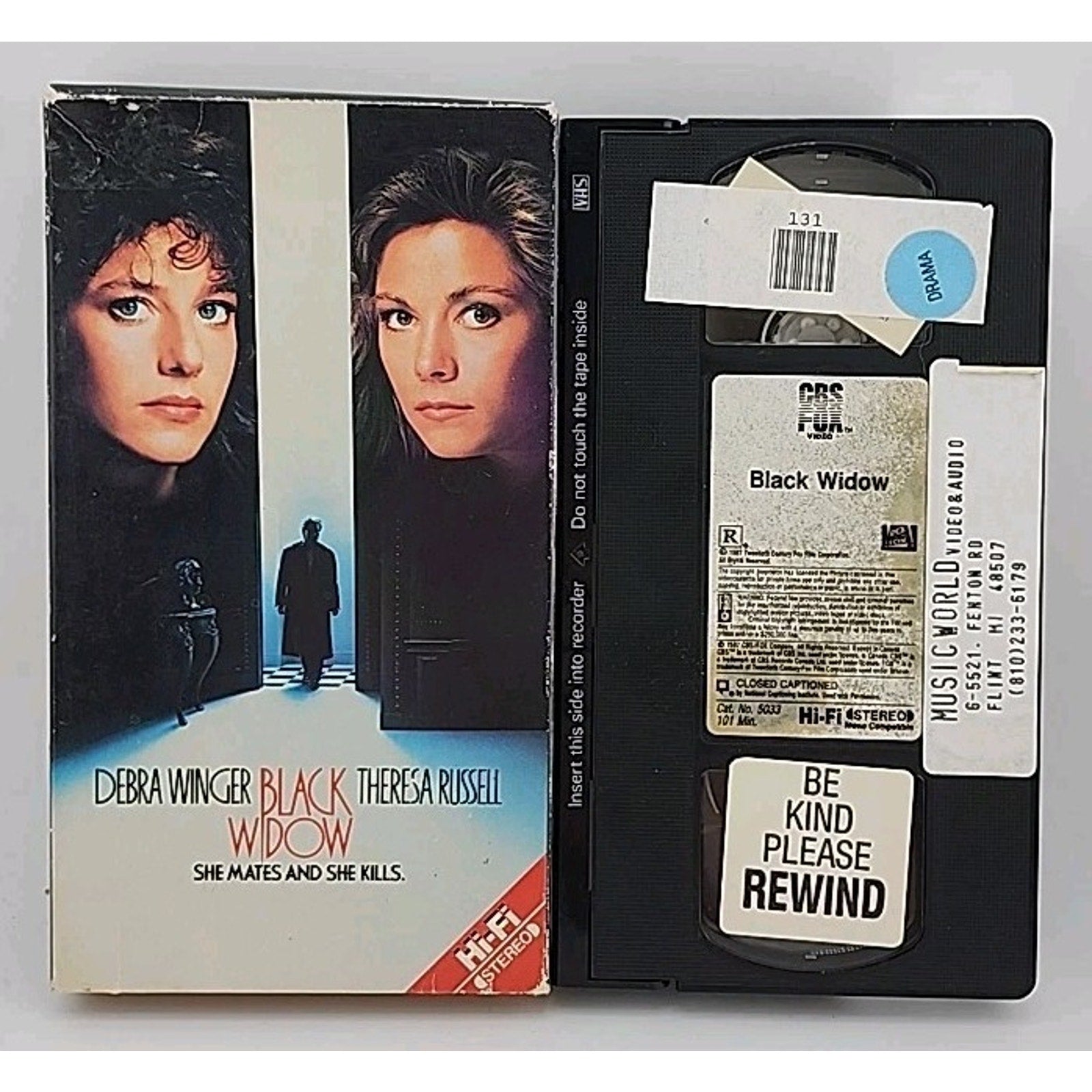 Black Widow (VHS)