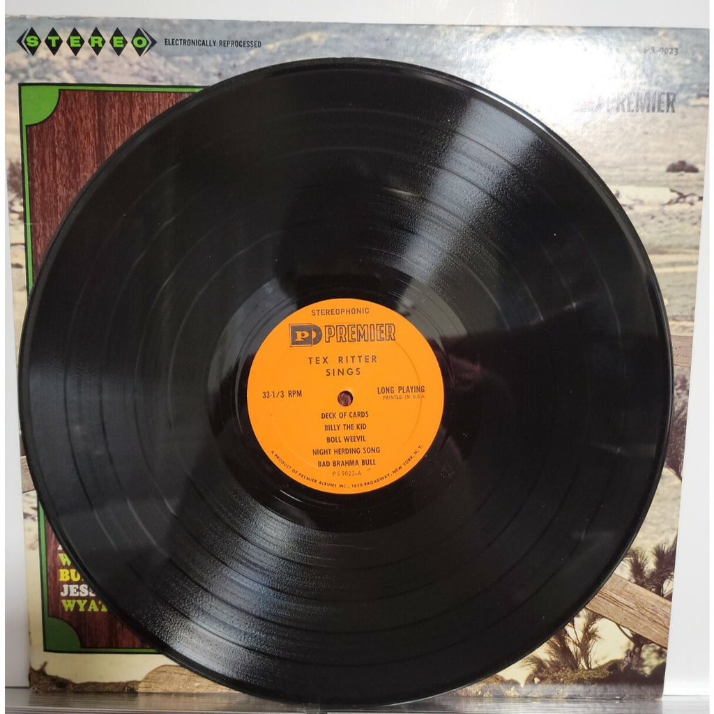 Tex Ritter / The Rio Grande River Boys ‎– Tex Ritter Sings - Also Starri (Vinyl)