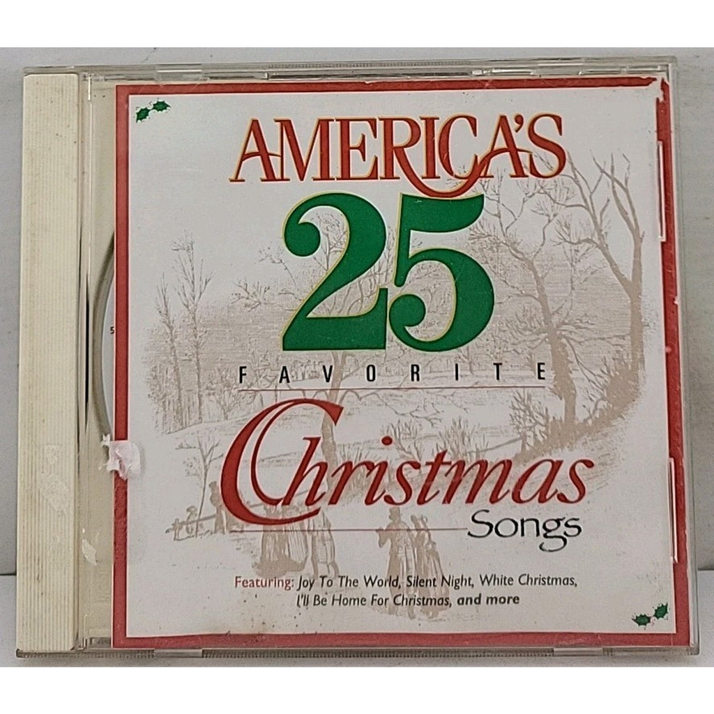 America's 25 Favorite Christmas Songs by Various Artists (CD, Sep-2003,...