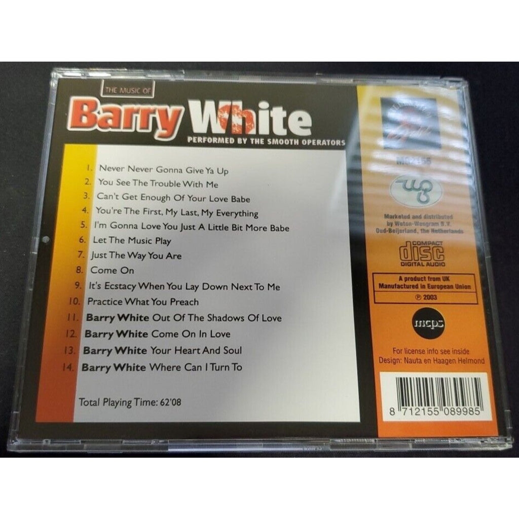 The Music Of Barry White (CD)