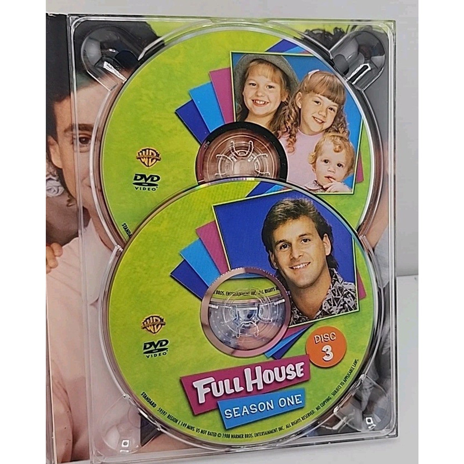 Full House - The Complete First Season (DVD, 2005, 4-Disc Set) Missing Disc 1