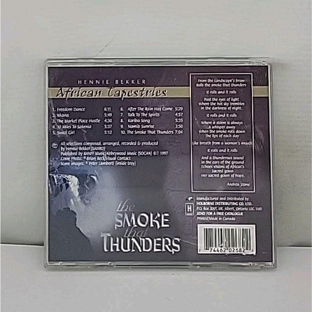 Hennie Bekker African Tapestries the Smoke That Thunders CD Album