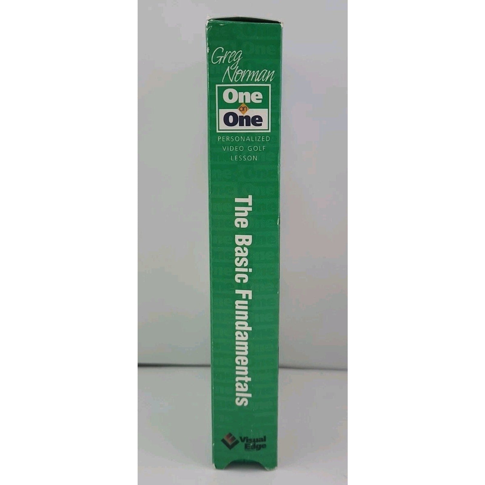 Visual Edge Greg Norman One-on-One: The Basic Fundamentals VHS NTSC Golf NR 1996