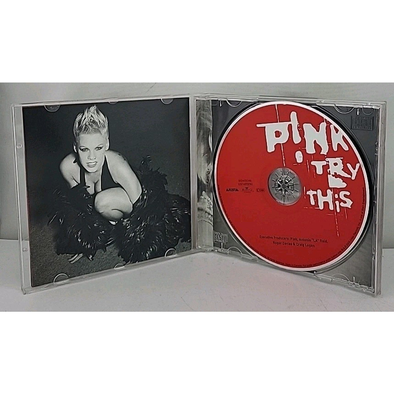 Try This [Bonus Tracks] by P!nk (CD, Nov-2003, Sony BMG)
