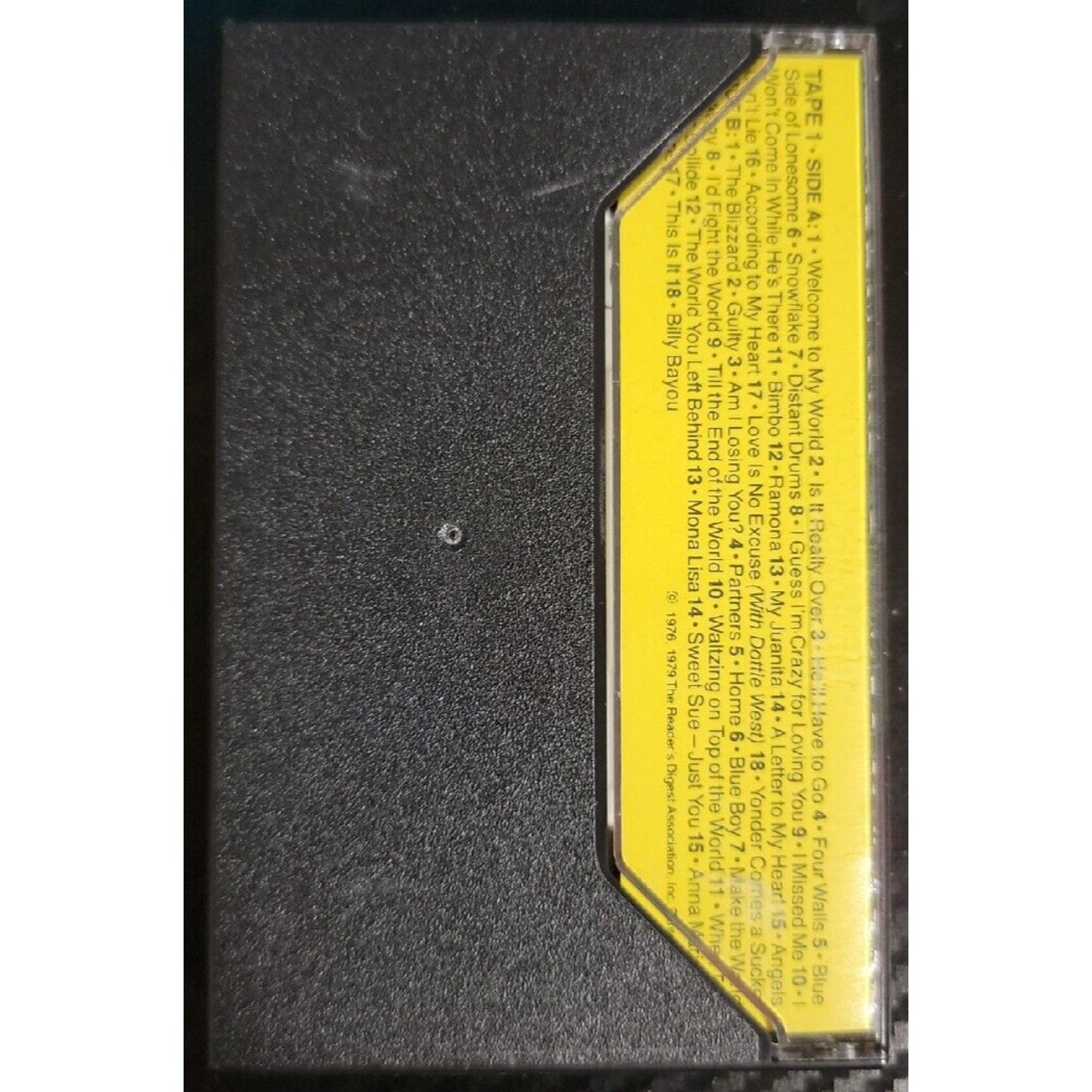 The Unforgettable Jim Reeves (Cassette)