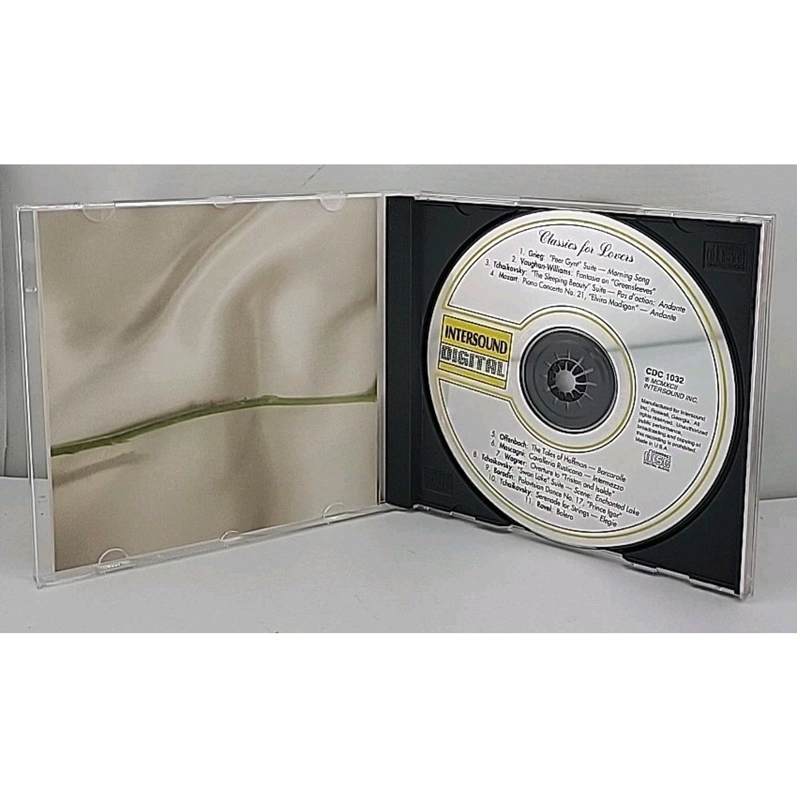 Classics for Lovers [Intersound] by Various Artists (CD, 1992, Intersound)