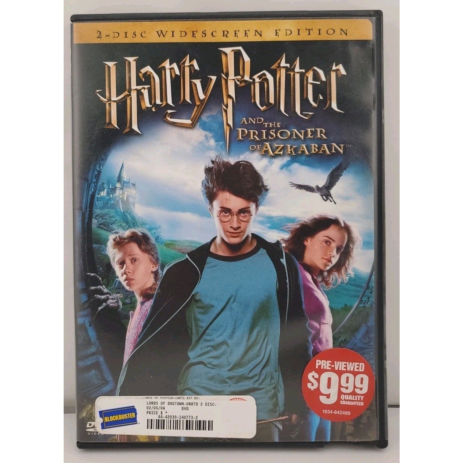 Harry Potter and the Prisoner of Azkaban (Blockbuster DVD, 2004)