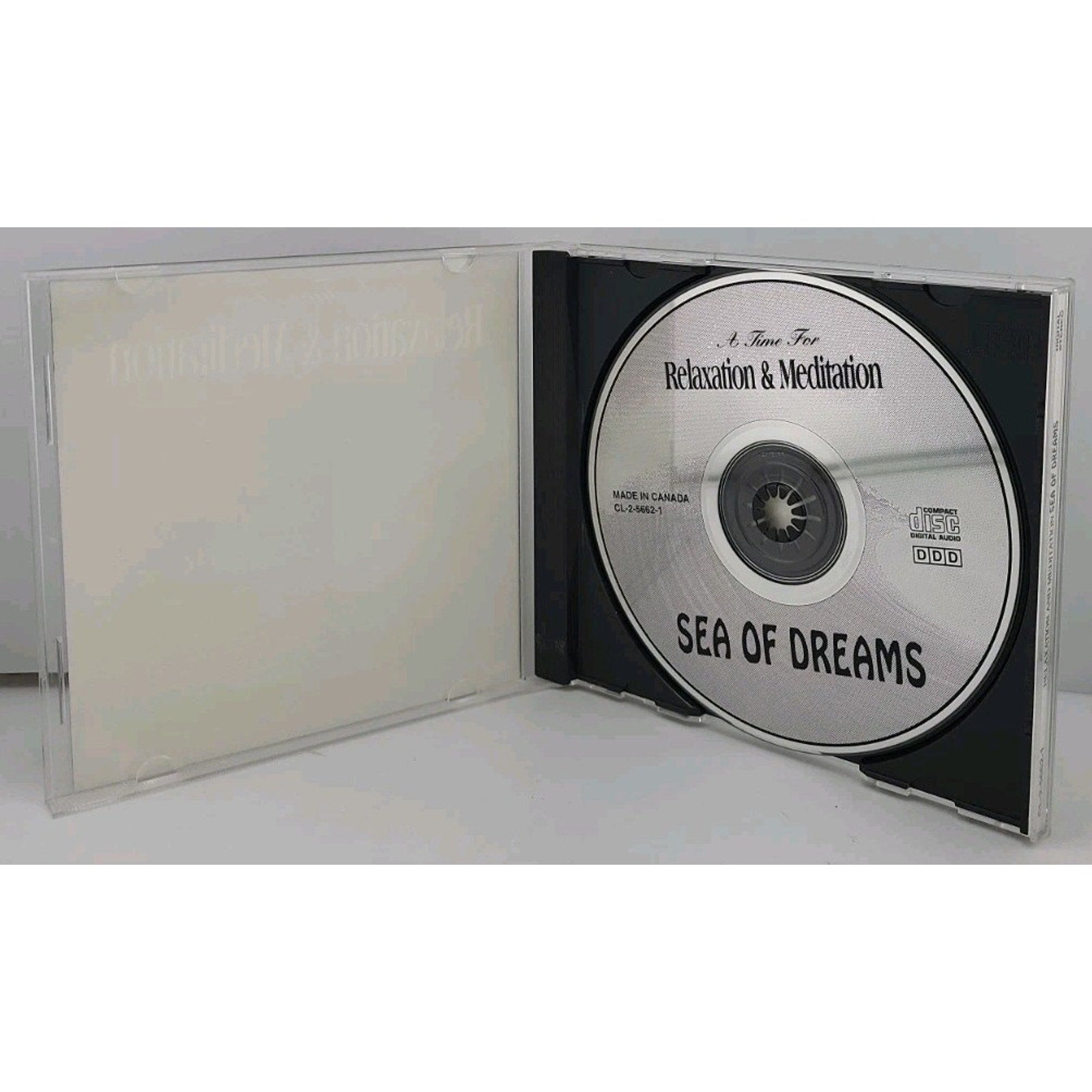 A Time for Relaxation and Meditation CD by Philippe de Canck - Sea Of Dreams