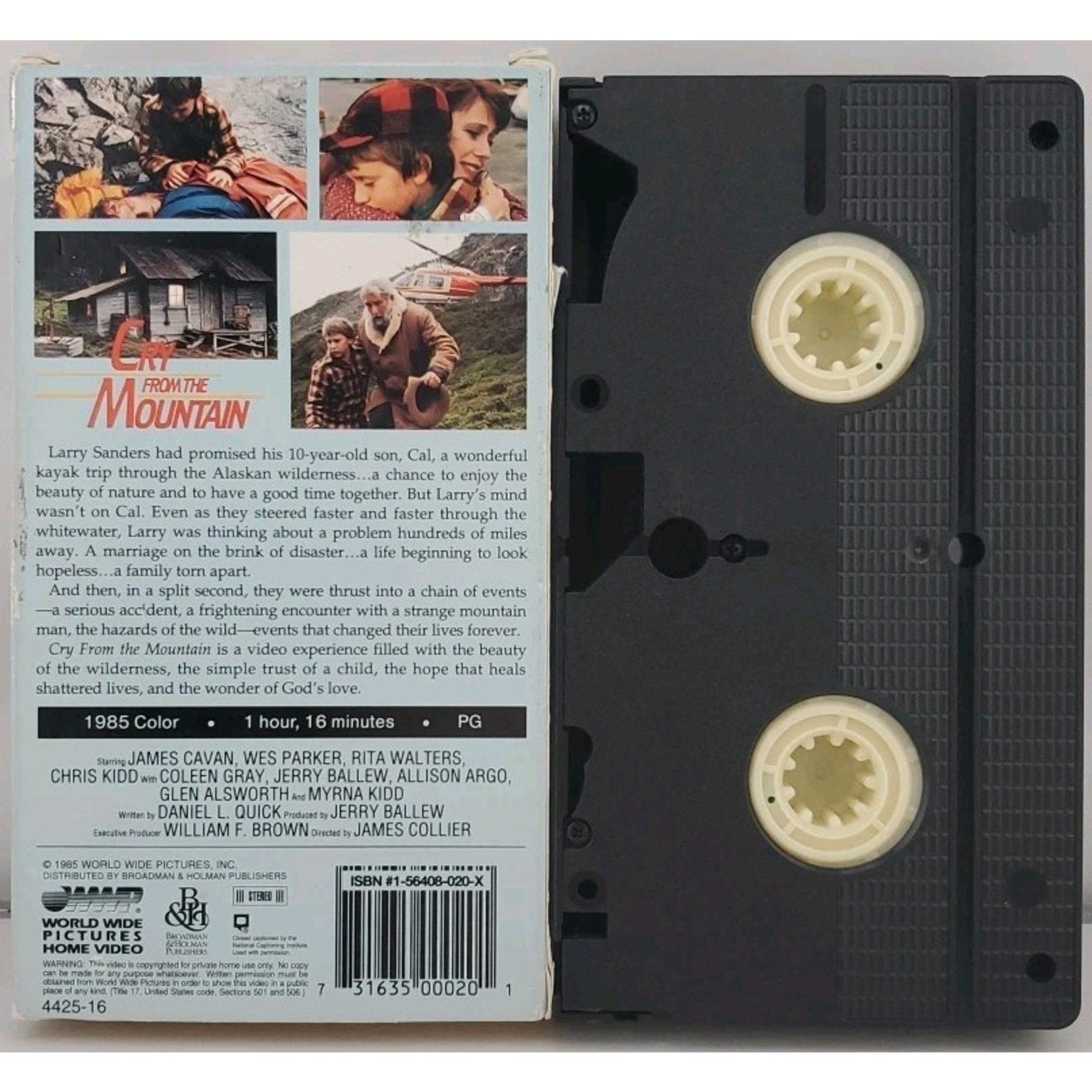 Cry From the Mountain (VHS, 1985)