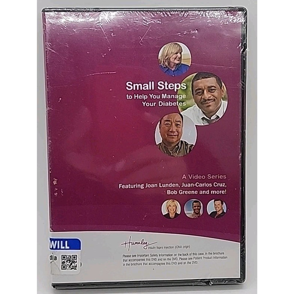 Small Steps to Help You Manage Your Diabetes Joan Lunden DVD Episodes 1-4