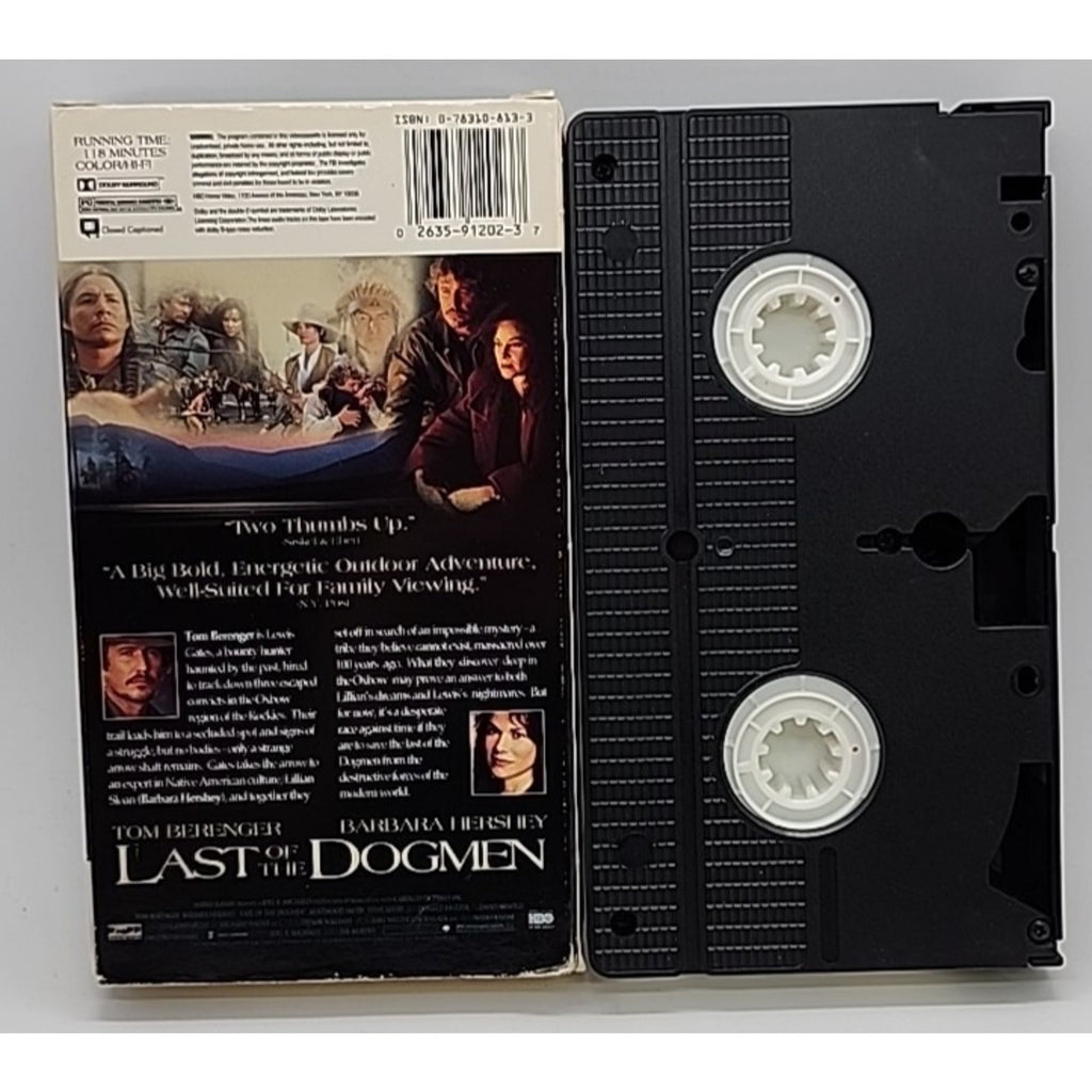 Last of the Dogmen (VHS, 1996)